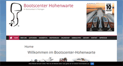 Desktop Screenshot of bootsschau.de